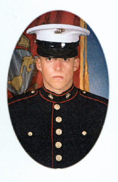 My cousin Lance Cpl. Richard Warner