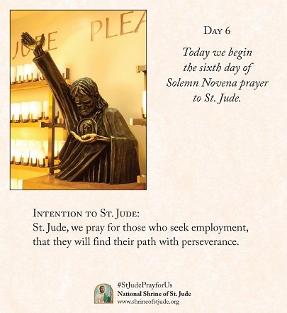 Solemn Novena to St. Jude - Day 6
